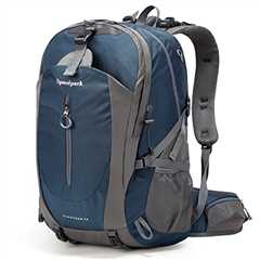 SPEEDPARK Hiking Backpack 40L Waterproof Hiking Daypack with Rain Cover, Outdoor Trekking Travel..
