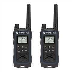 Motorola Solutions Talkabout T460 Rechargeable Two-Way Radio Pair (Dark Blue) - The Camping..