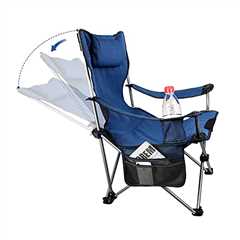 Zzidcasd Folding Chair Lawn Chairs Folding Adjustable Camping Chairs Recliner for Outside..