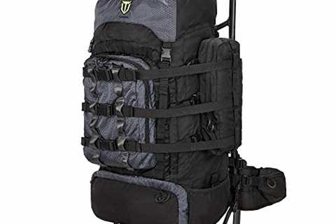 TIDEWE Hunting Backpack 5500cu with Frame and Rain Cover for Bow/Rifle/Pistol - The Camping..