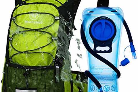Mothybot Hydration Pack, Insulated Hydration Backpack with 2L BPA Free Water Bladder and Storage,..
