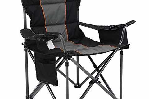 ALPHA CAMP Oversized Folding Camping Chair - The Camping Companion