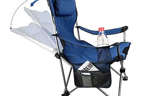 Zzidcasd Folding Chair Lawn Chairs Folding Adjustable Camping Chairs Recliner for Outside..