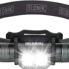 SLONIK Rechargeable Headlamp for Adults Review