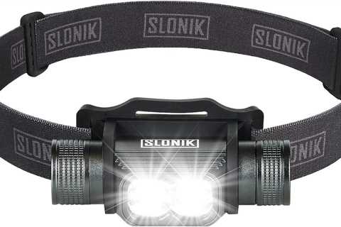 SLONIK Rechargeable Headlamp for Adults Review